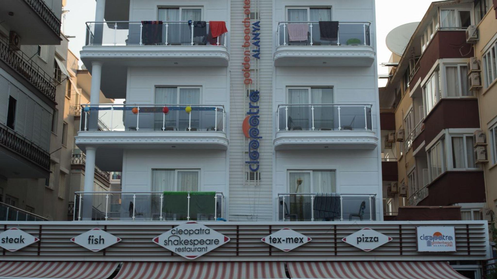 Cleopatra Golden Beach Hotel Alanya Esterno foto